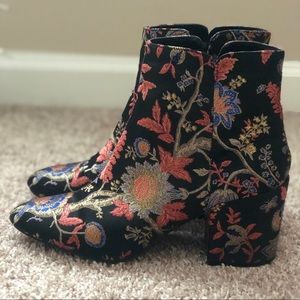 Floral Booties